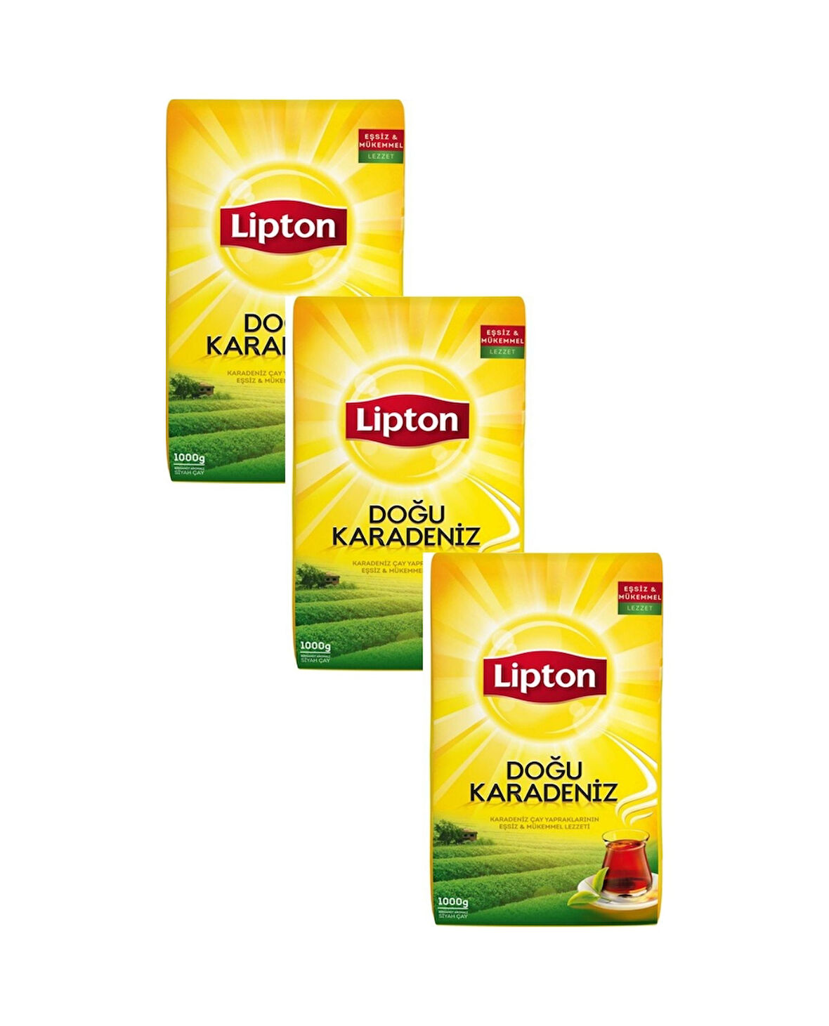 Lipton Doğu Karadeniz Siyah Dökme Çay 3 x 1 KG