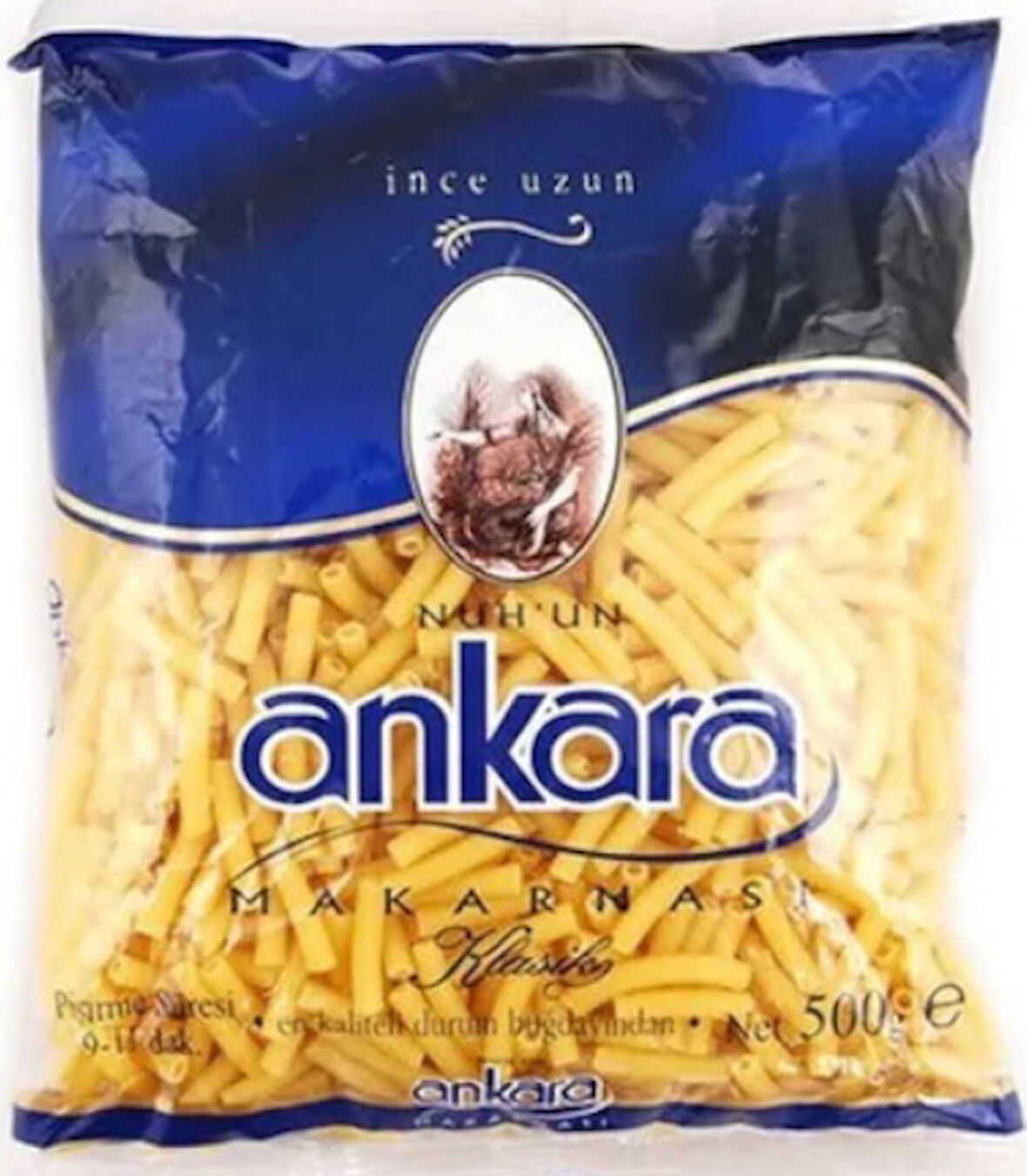 Nuh'un Ankara Makarnası Klasik İnce Uzun 5 x 500 G
