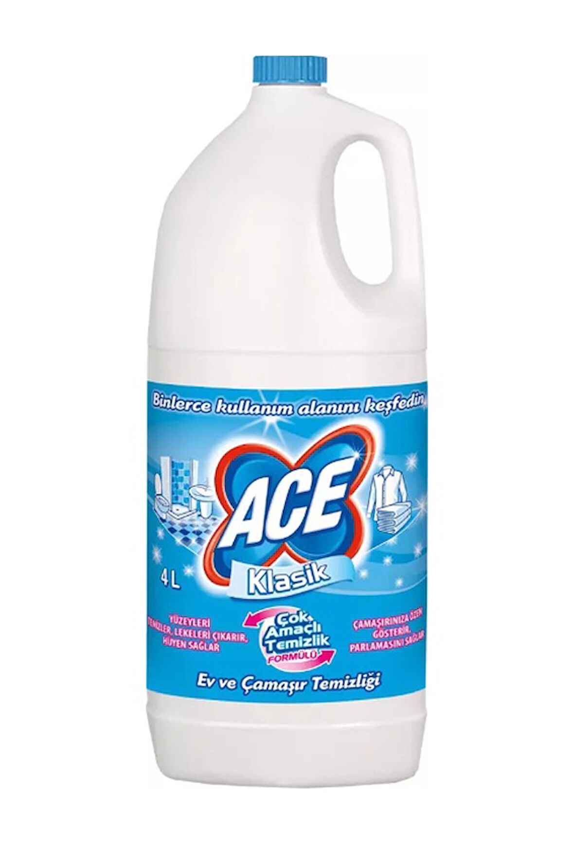 Ace Çamaşır Suyu 4 x 4 L