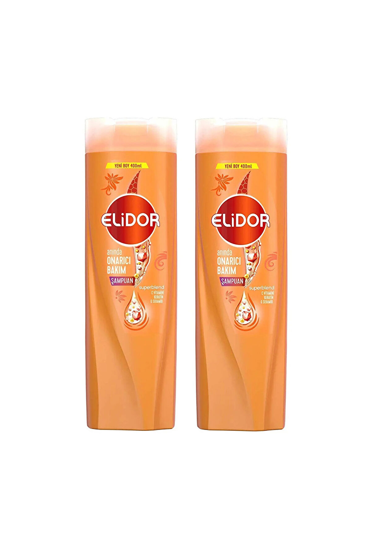 Elidor Anında Onarıcı Bakım Superblend Şampuan 400 ml x 2 Adet