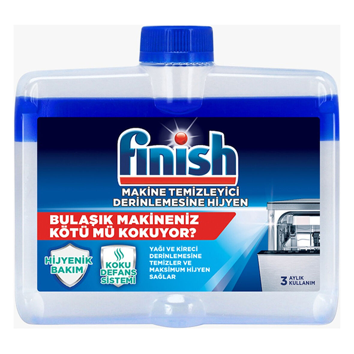 Finish Makine Temizleyici 250 Ml