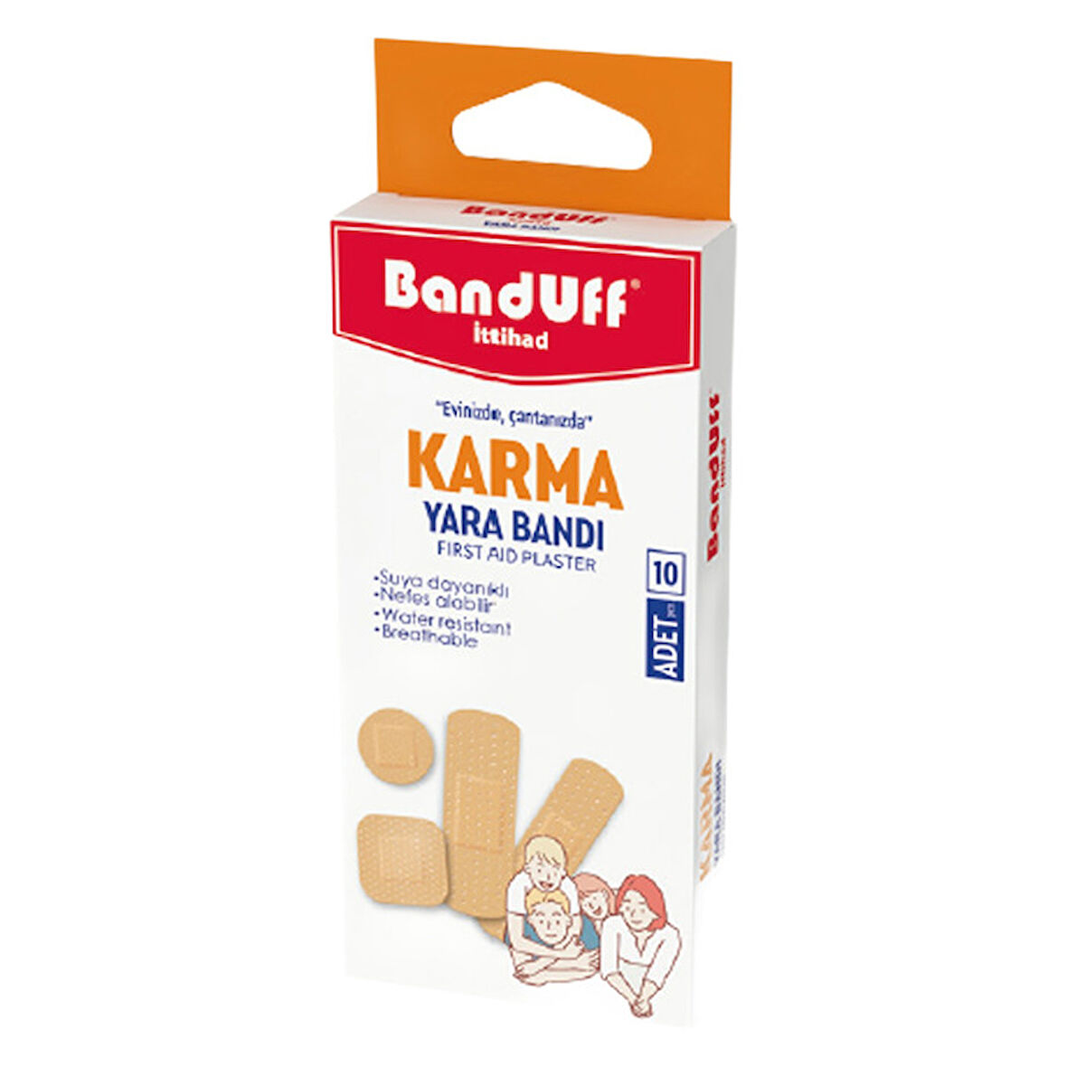 Banduff Yara Bandı Karma 10'lu