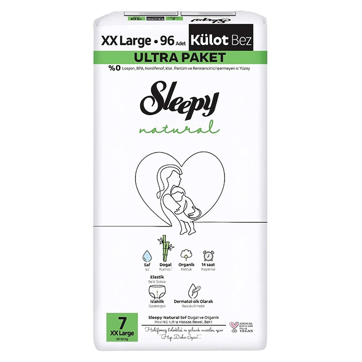 Sleepy Cırtlı Bebek Bezi 7 Numara 48’li