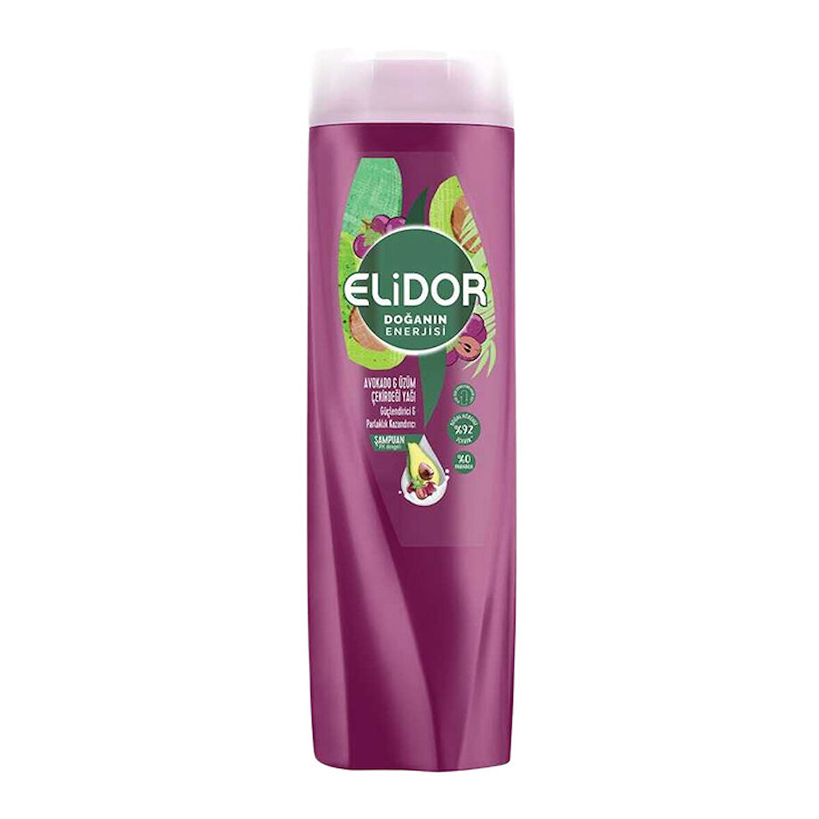 Elidor Doğanın Enerjisi Avokado & Üzüm Çekirdeği Şampuan 400 Ml