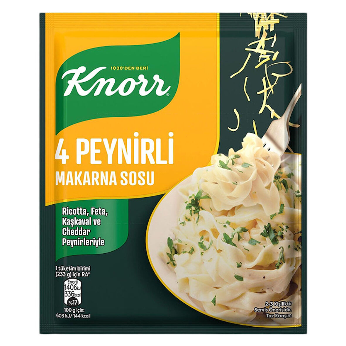 Knorr 4 Peynirli Makarna Sosu 50 Gr