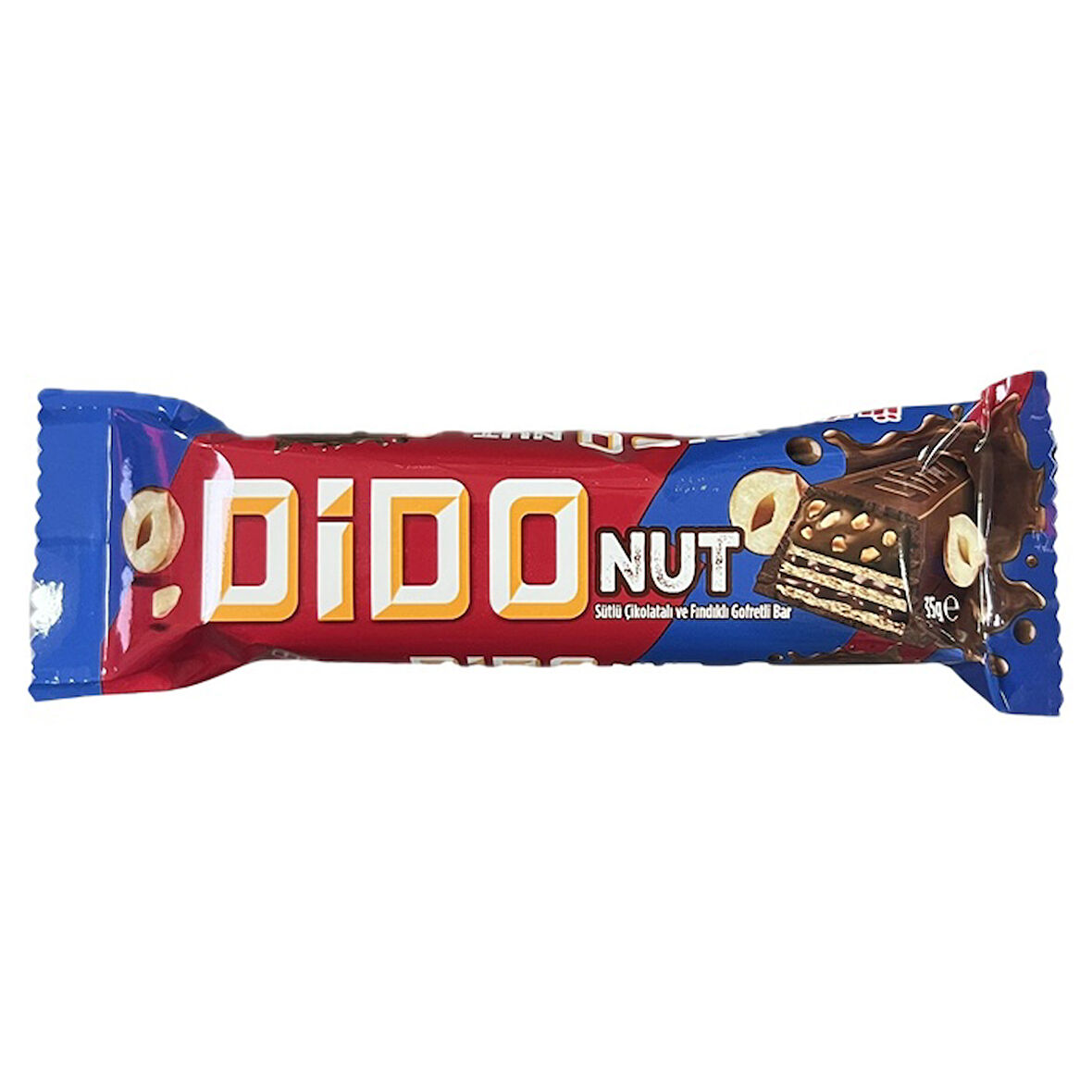 Ülker Dido Nut Çikolatalı Ve Fındıklı Gofret 35 Gr