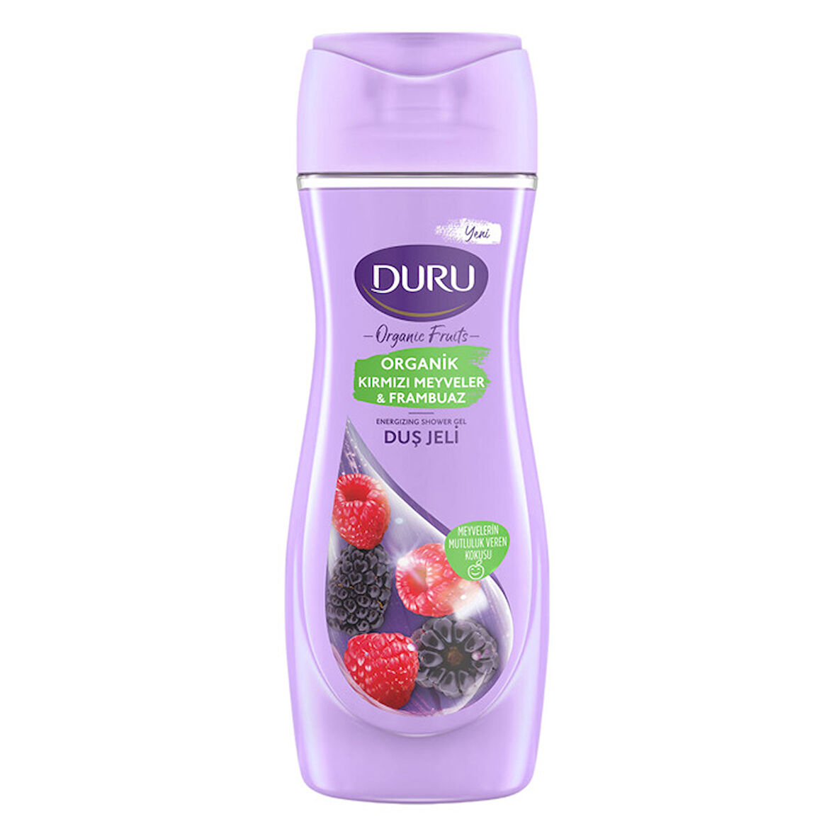 Duru Duş Jeli Organik Kırmızı Meyveler Frambuaz 450 Ml