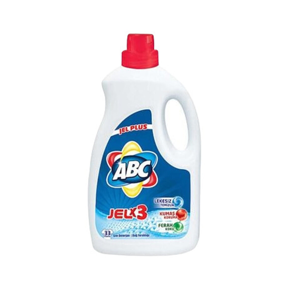ABC Çamaşır Deterjanı Sıvı Jel Plus Dağ Ferahlığı 33 Yıkama 2145 Ml