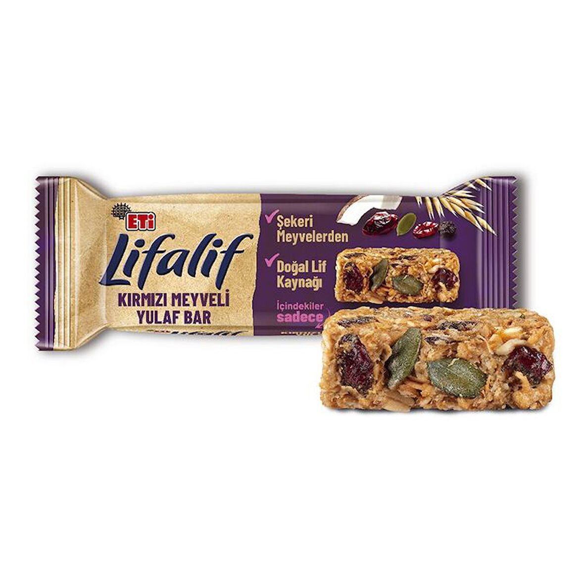 Eti Lifalif Kırmızı Meyveli Yulaflı Bar 35 Gr
