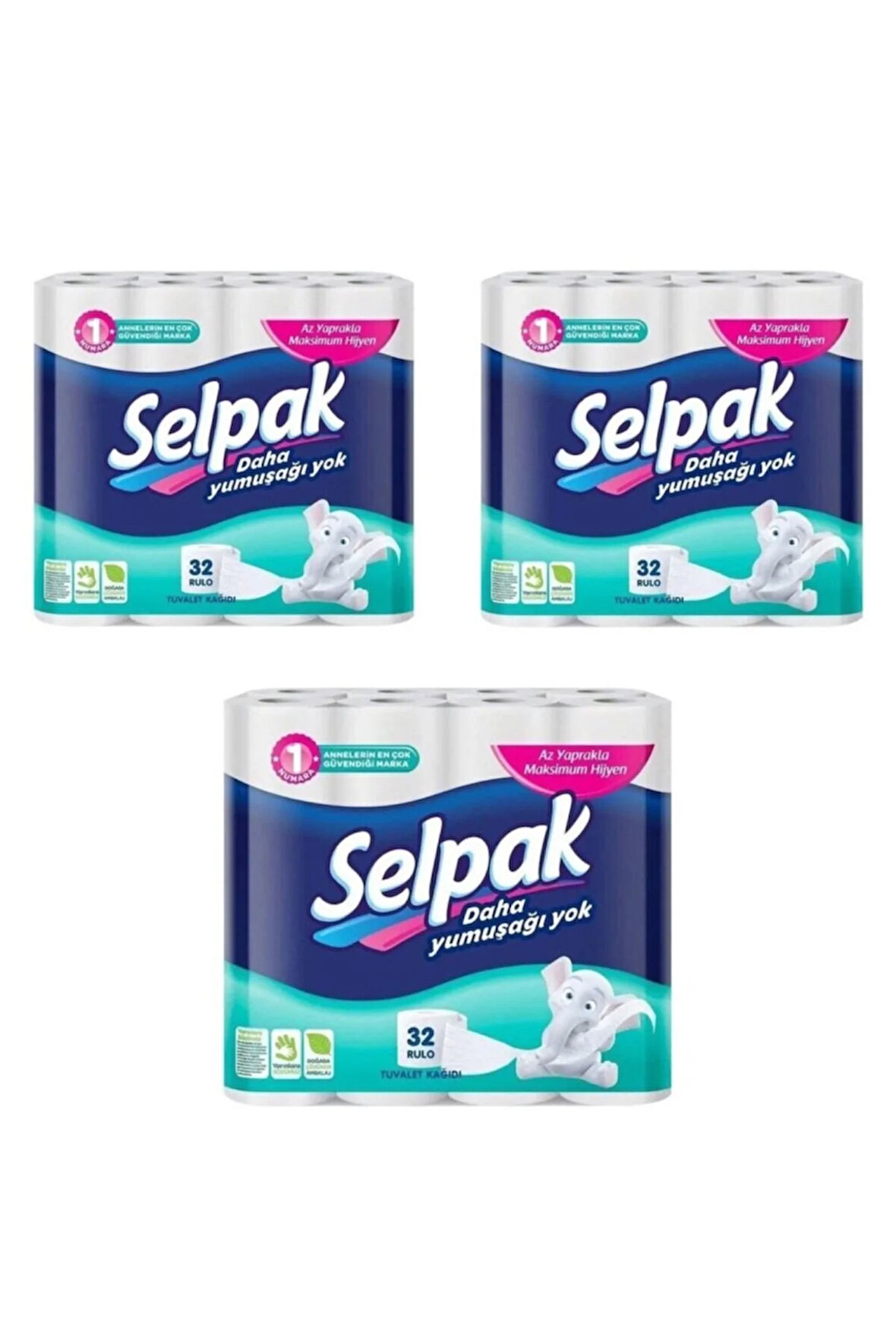 Selpak Tuvalet Kağıdı 3 X 32 Rulo