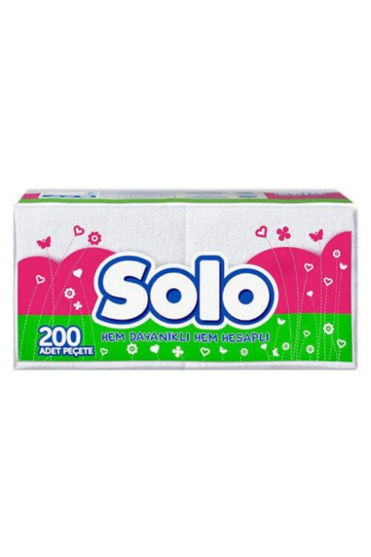 Solo Süper Peçete 200-lü 2 Paket