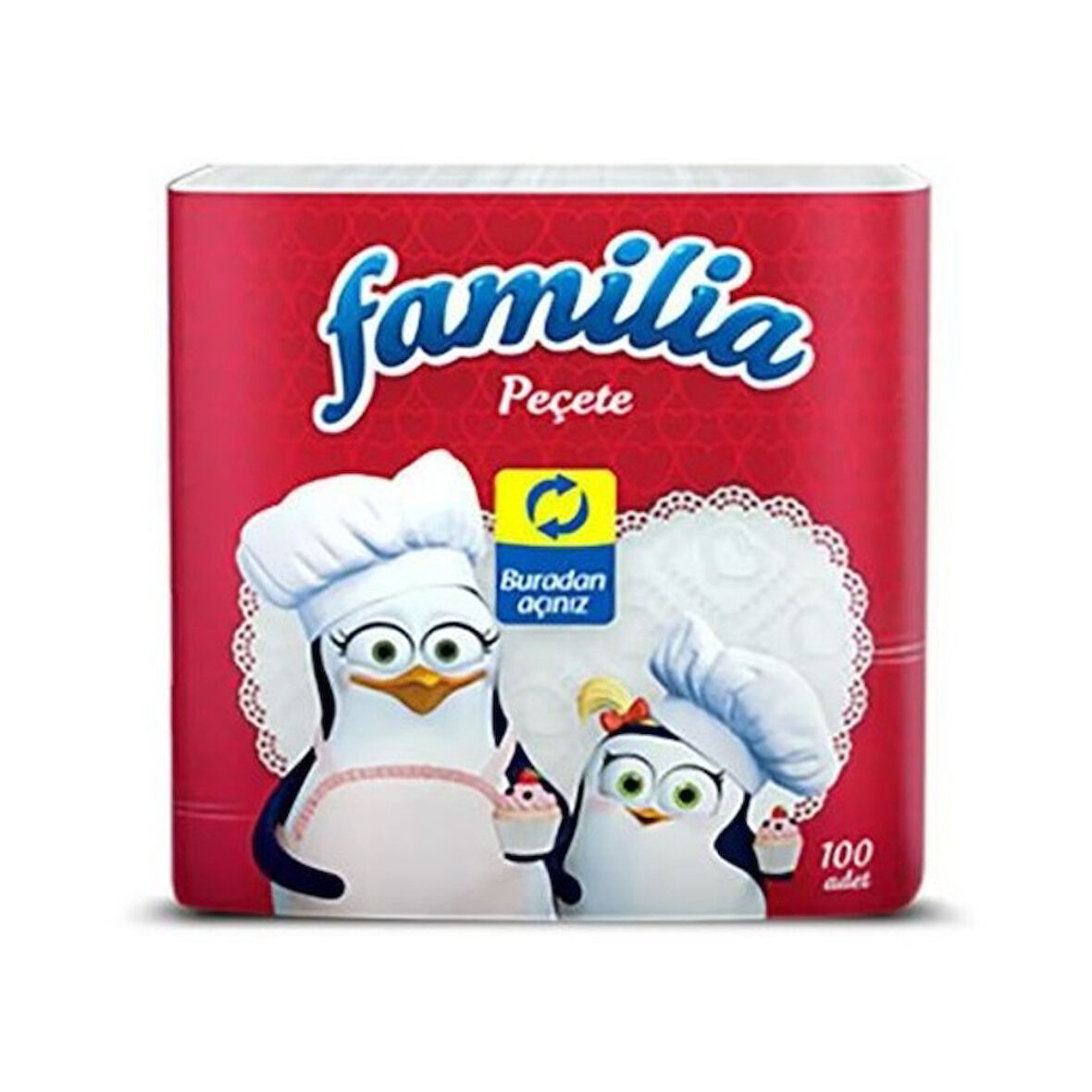 Familia Peçete 100'lü