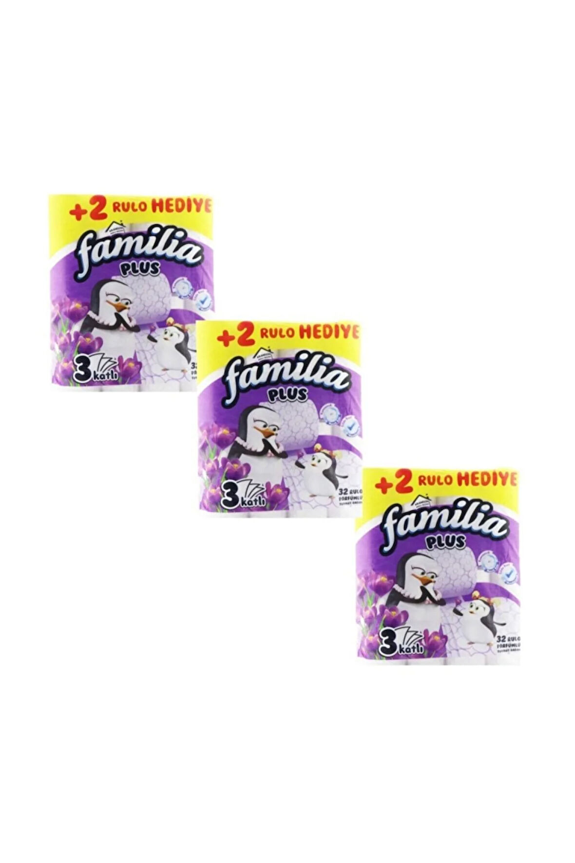 Familia Tuvalet Kagıdı 32 Li Plus Parfümlü Yeni X 3 Paket