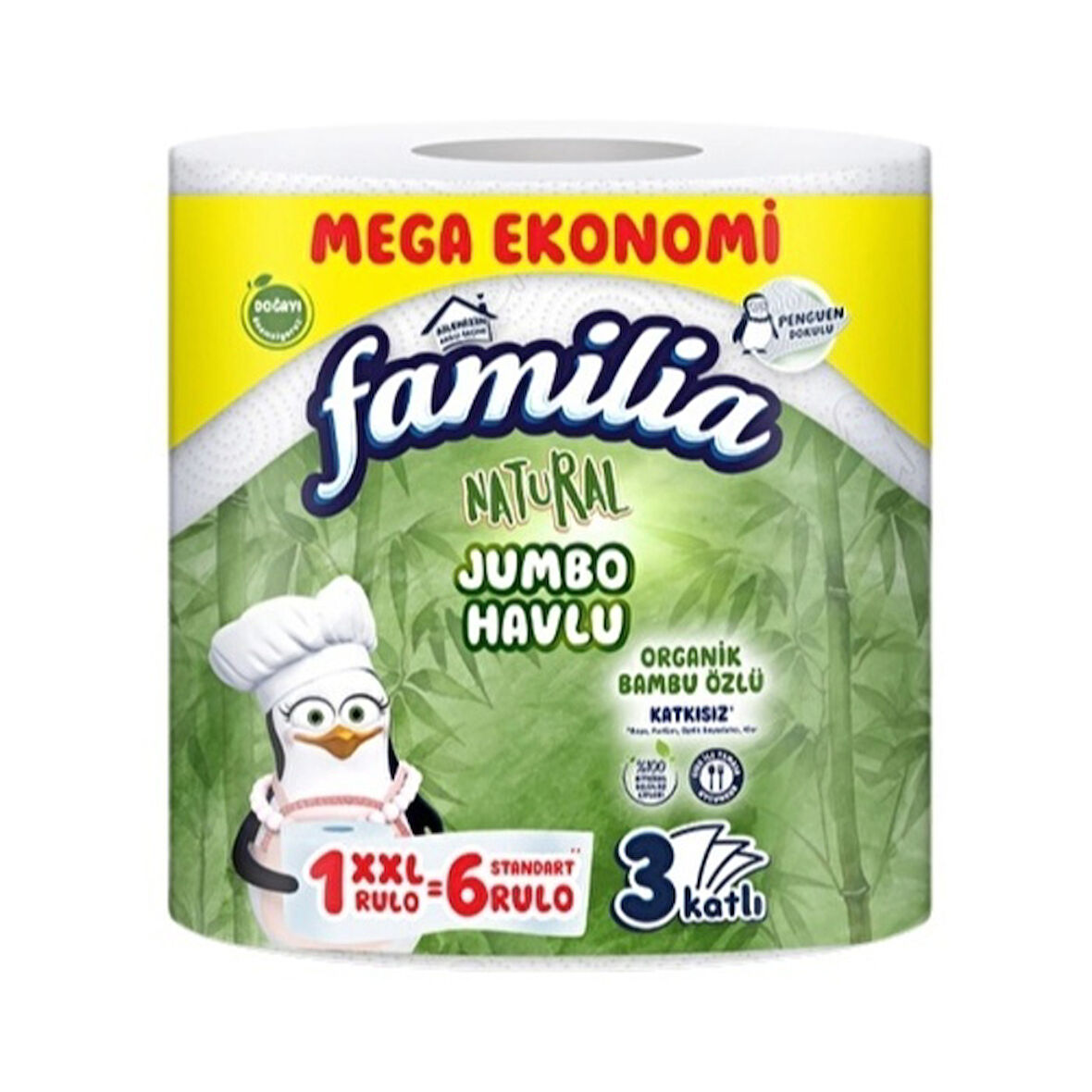 Familia Natural Jumbo Kağıt Havlu 1x6