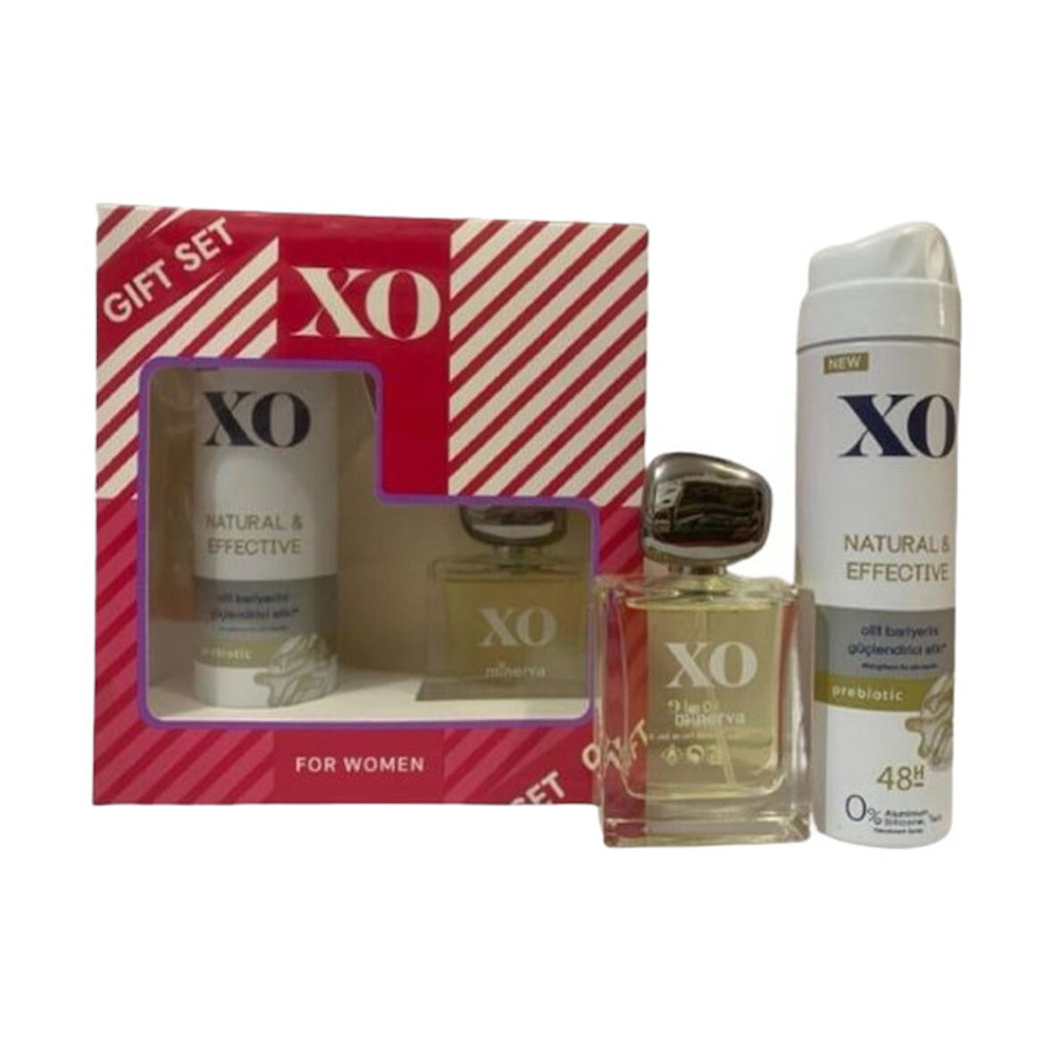 Xo Women Deo Natural 150 Ml & Mınerva 50 Ml
