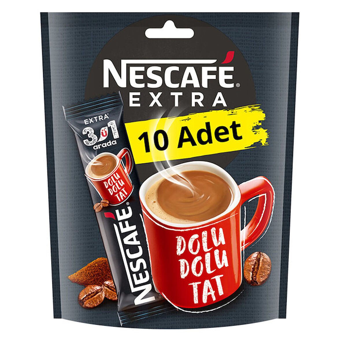 Nescafe 3'ü 1 Arada Extra 10x16,5 Gr