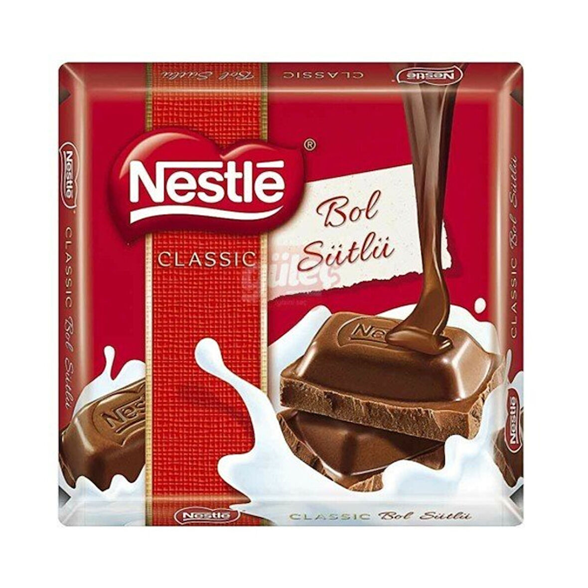 Nestle Çikolata Classic Sütlü Kare 60 Gr