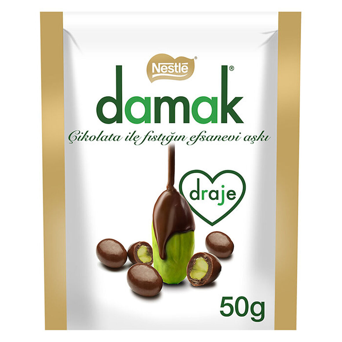 Nestle Draje Damak Antep Fıstıklı 50 Gr