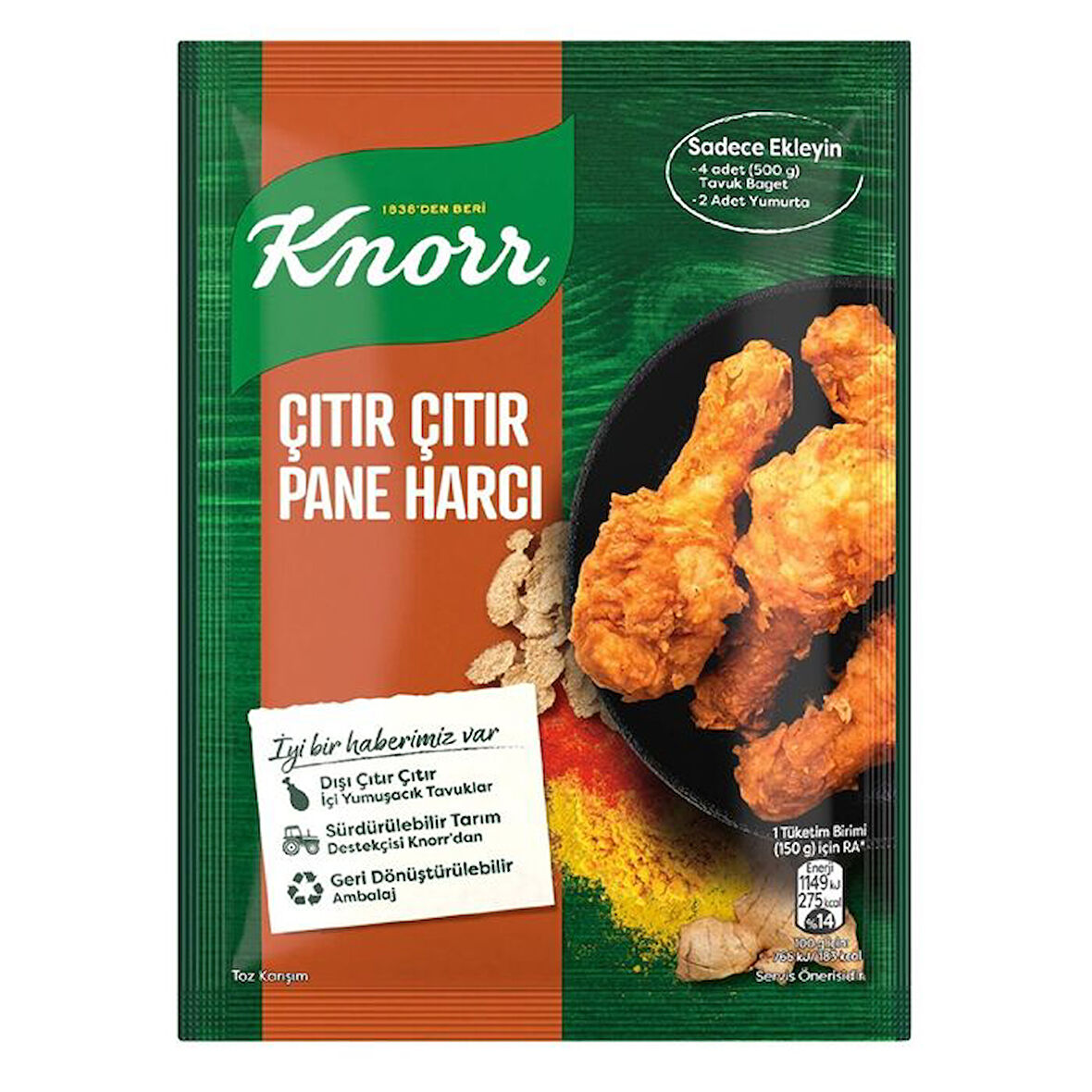 Knorr Çıtır Pane Harcı 90 Gr
