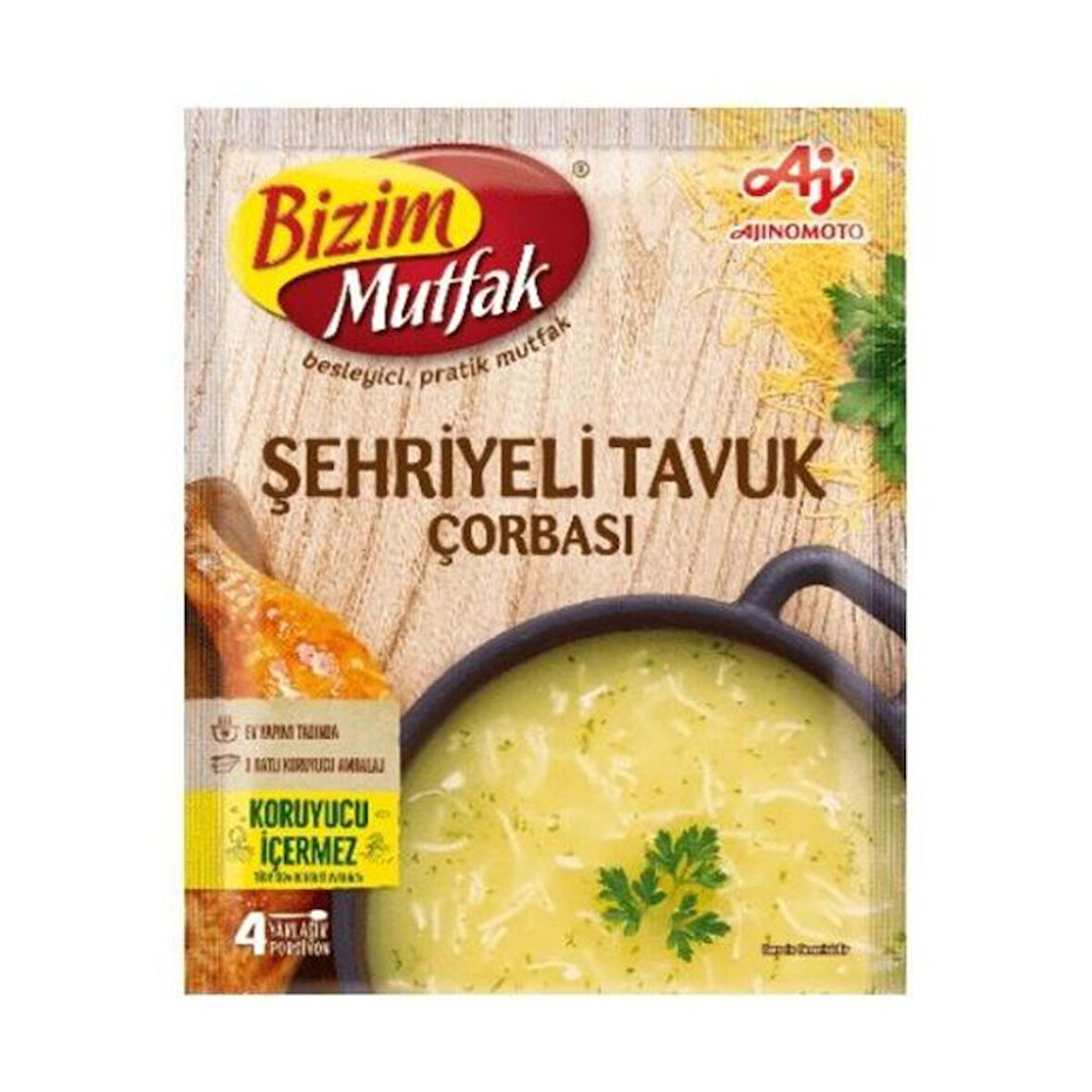 Bizim Tavuk Çorbası Hazır Şehriyeli 62 Gr