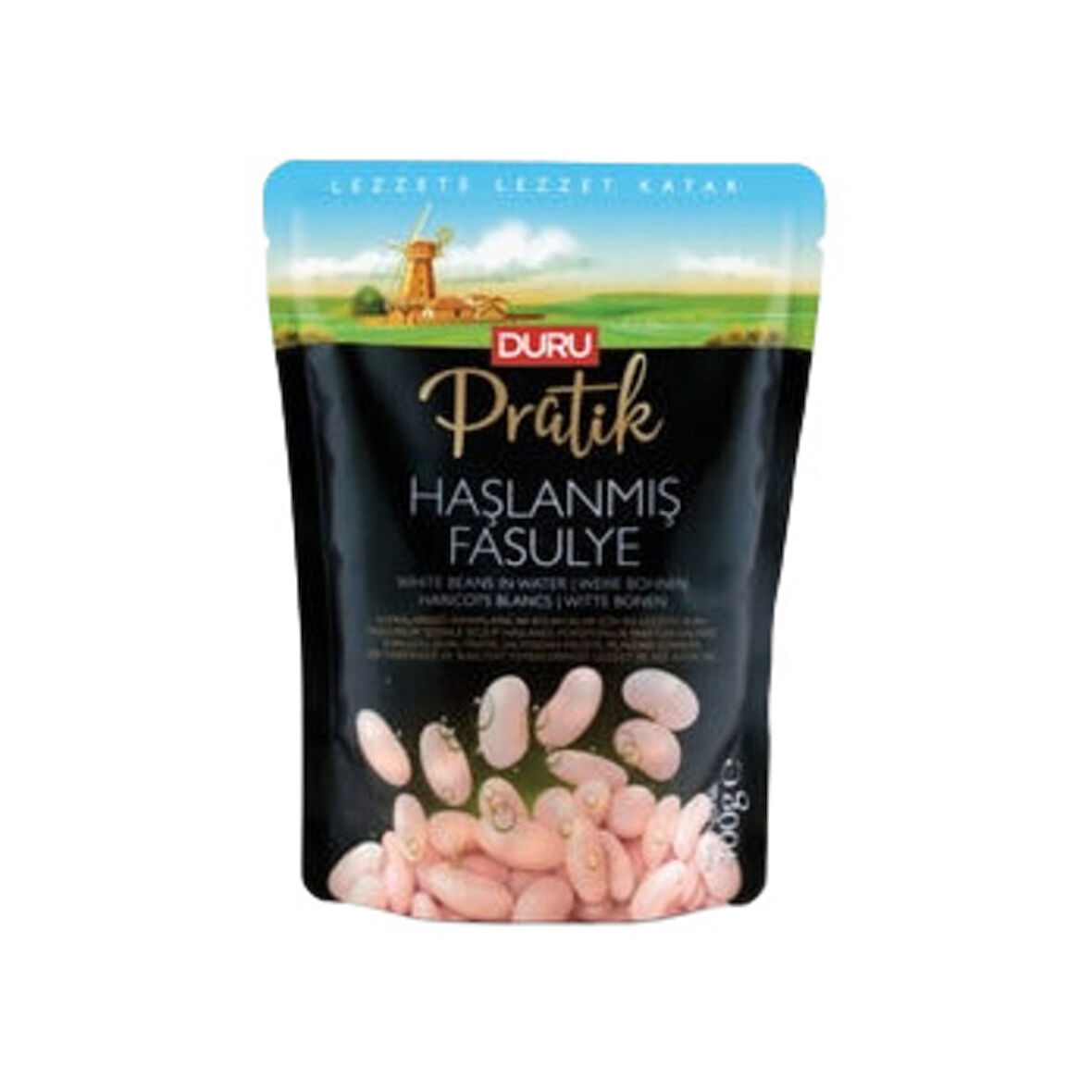 Duru Fasulye Pratik Haşlanmış 400 Gr