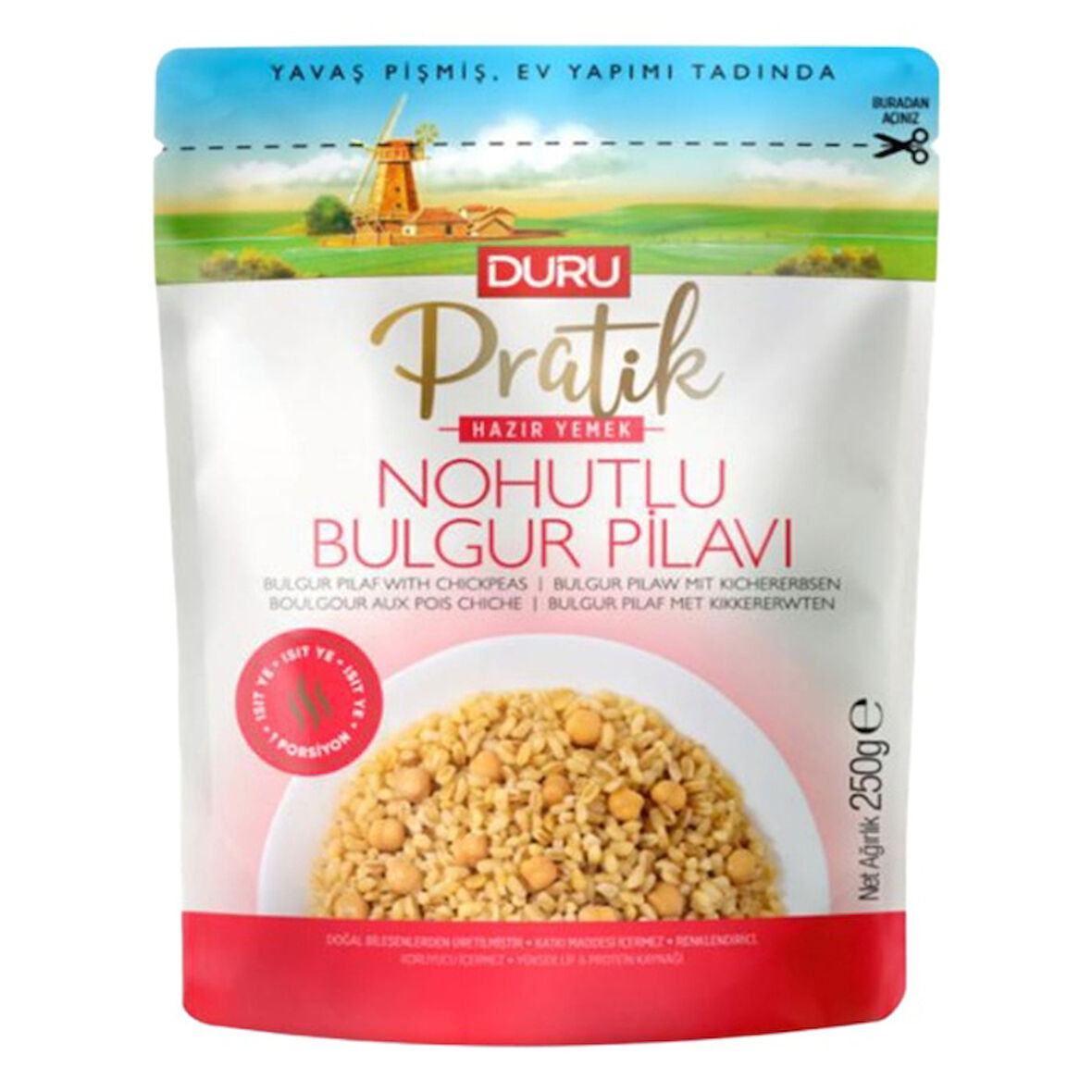 Duru Bulgur Pilavı Pratik Nohutlu 250 Gr