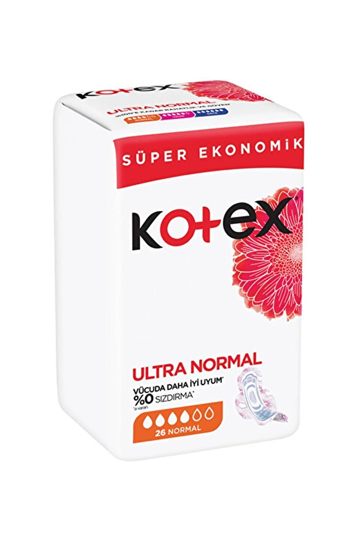 Kotex Ultra Süper Ekonomik Paket Normal 26lı Hijyenik Ped