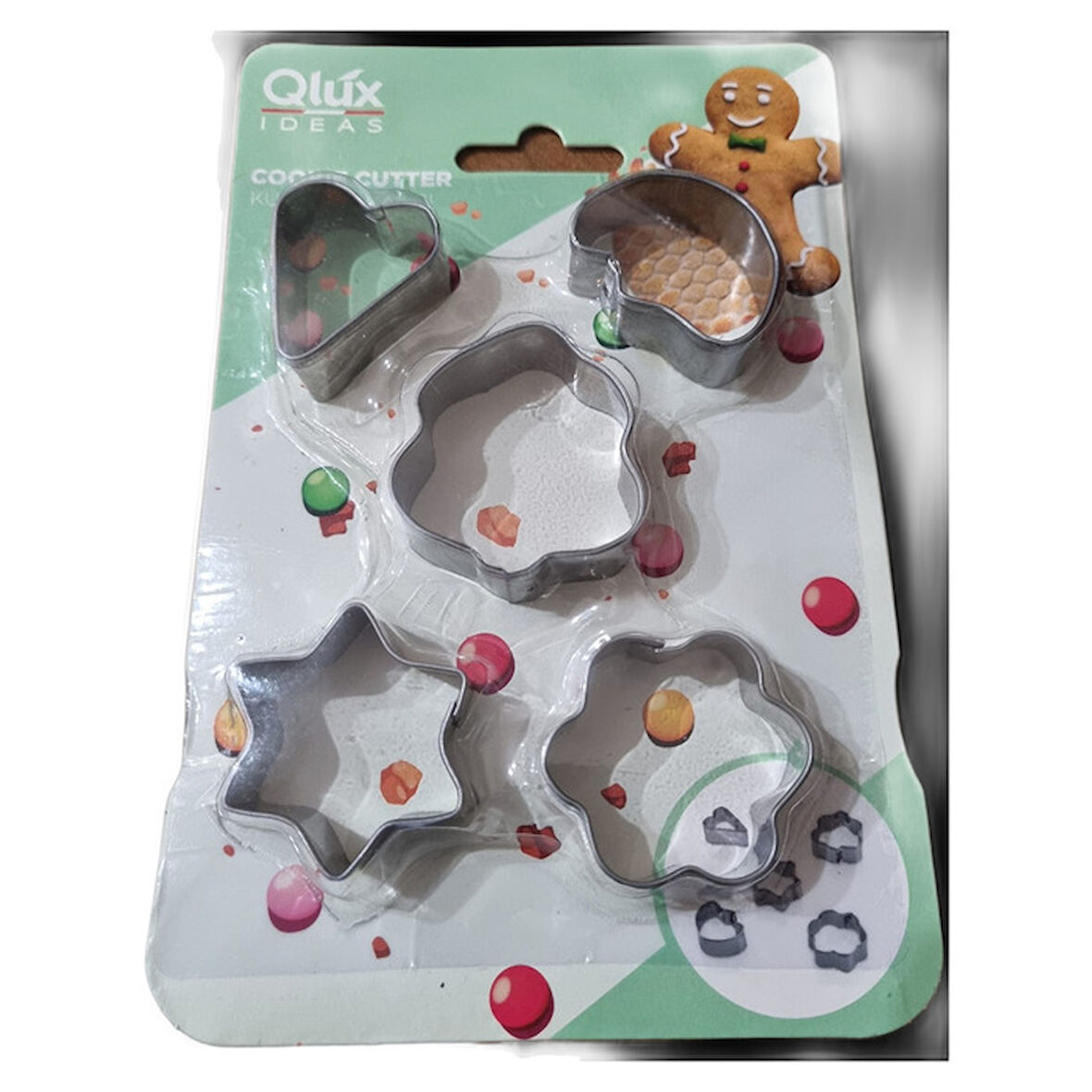 Qlüx Metal Kurabiye Kalıbı