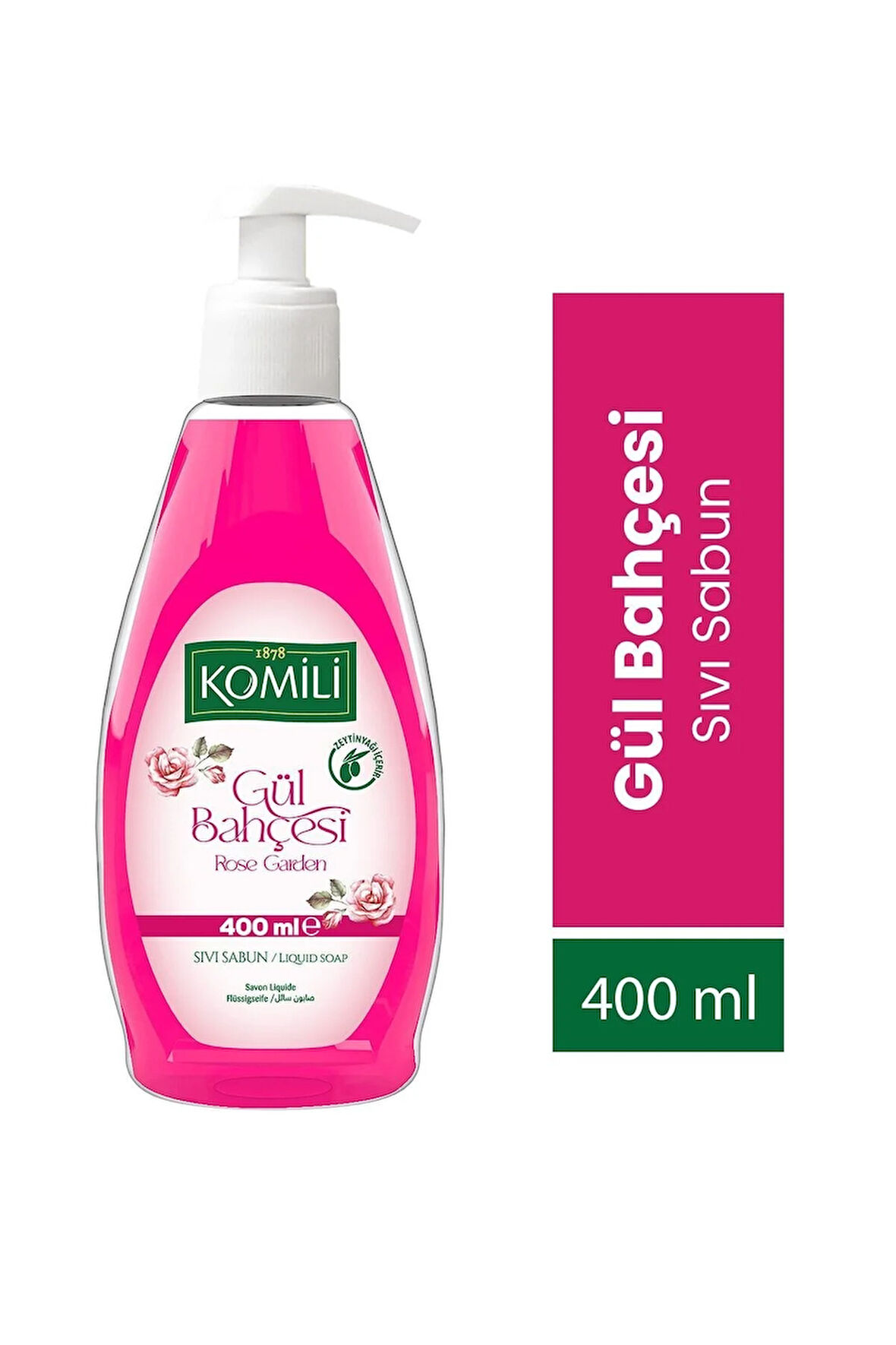 Komili Sıvı Sabun Gül Bahçesi 400 ml