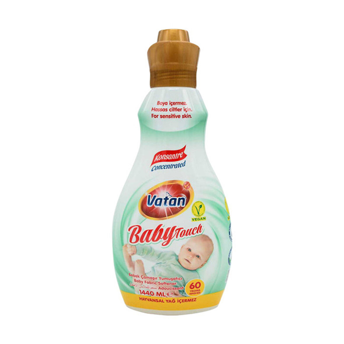 Vatan Baby Tourh Bebek Çamaşır Yumuşatıcı 1440 Ml