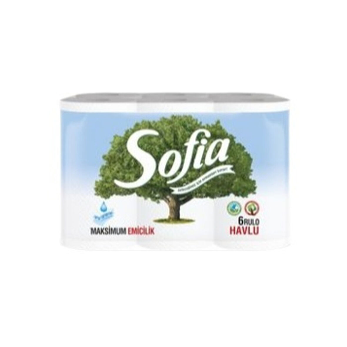Sofia Kağıt Havlu 6'lı 3 Katlı