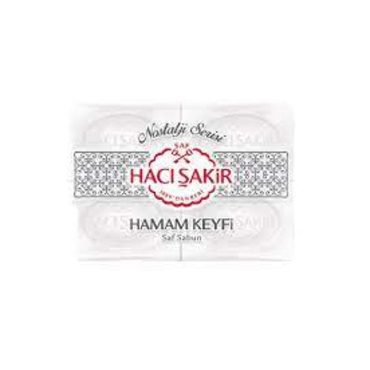 Hacı Şakir Sabun Hamam Keyfi Saf 4x200 Gr