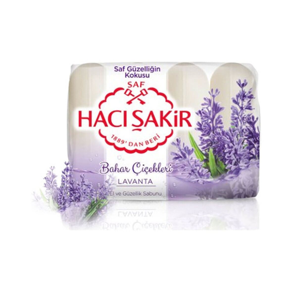 Hacı Şakir Sabun Lavanta Güzellik Sabunu 4x70 280 Gr
