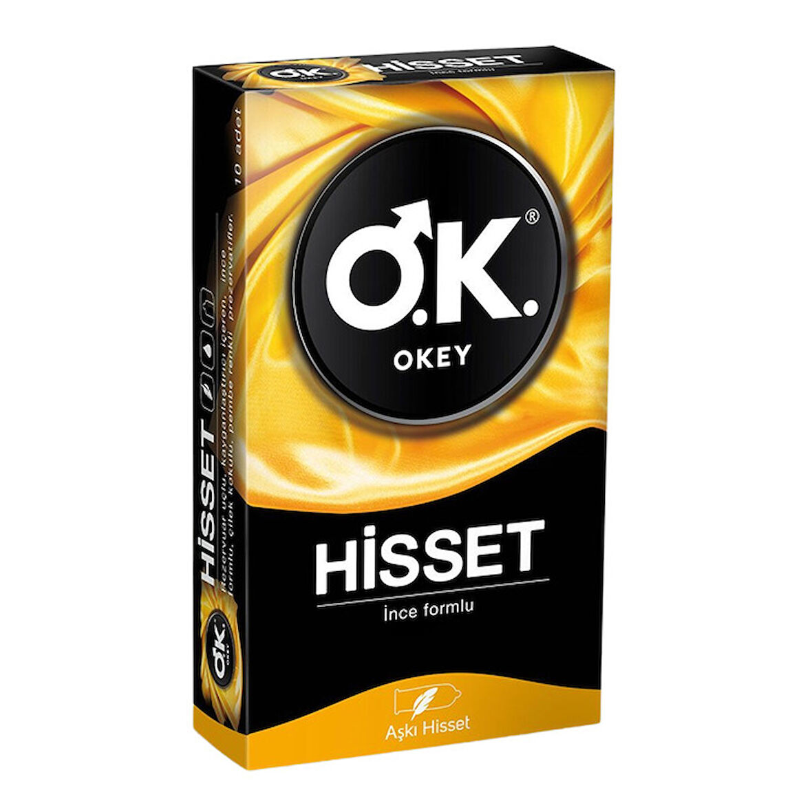 Okey Prezervatif Prezervatif Hisset 10'lu