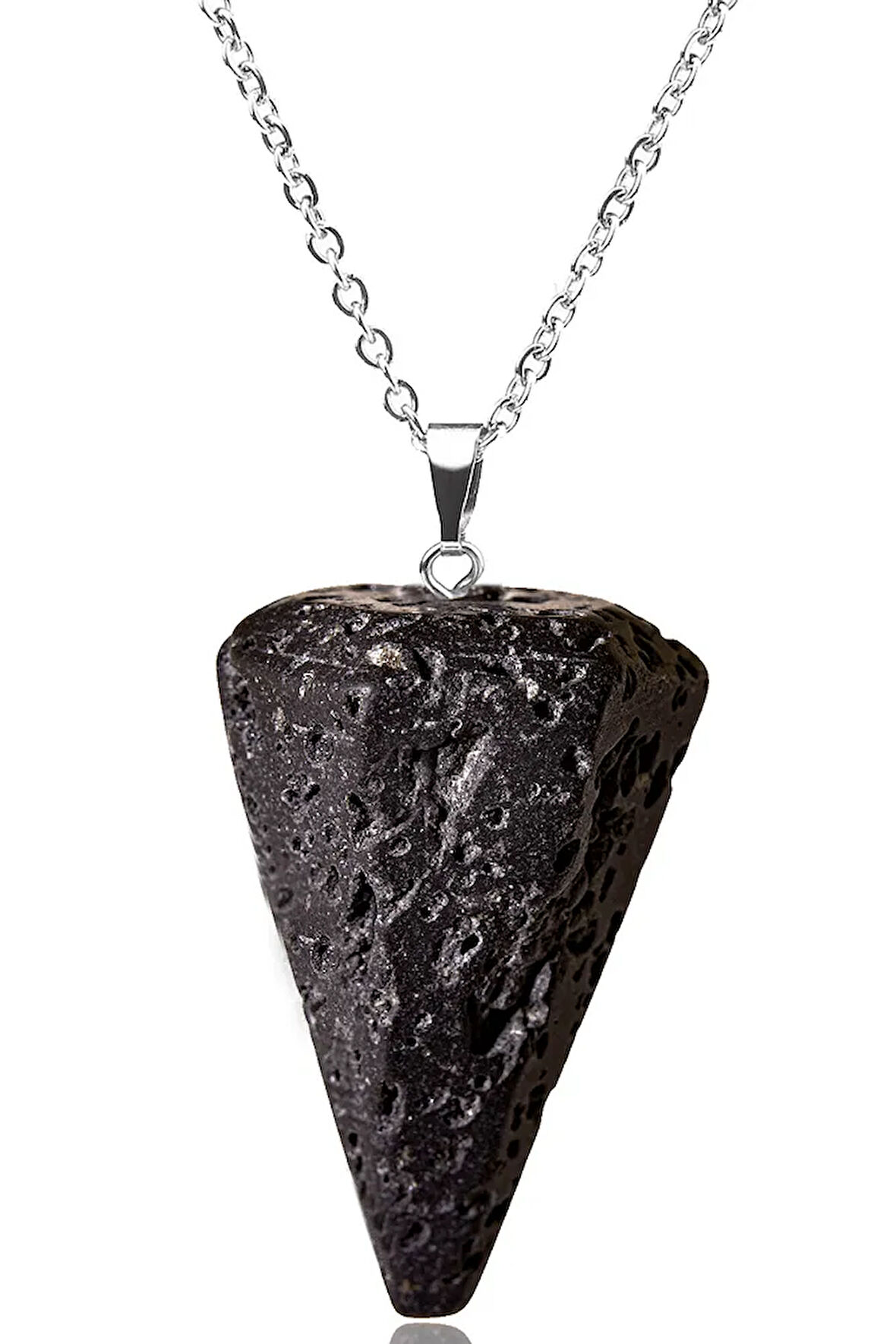 Sertifikalı Pandül Model Lav Taşı Kolye