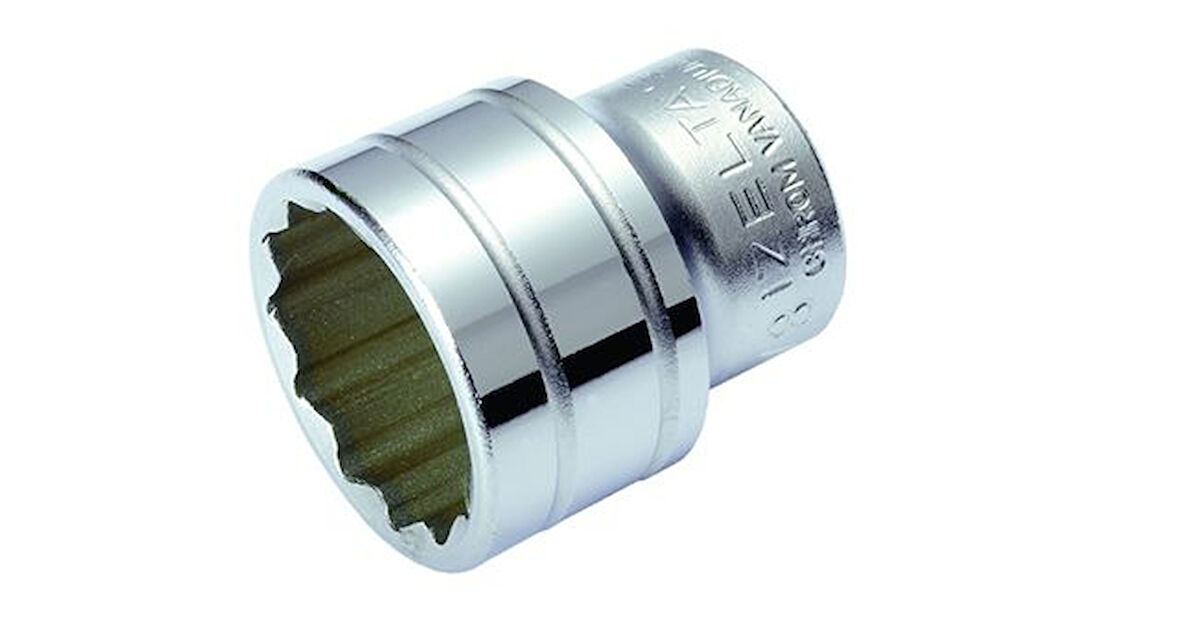 İzeltaş 1419 06 1035 1.3/8’’ 3/4’’ Oniki Köşe Lokma Anahtar (SAE)