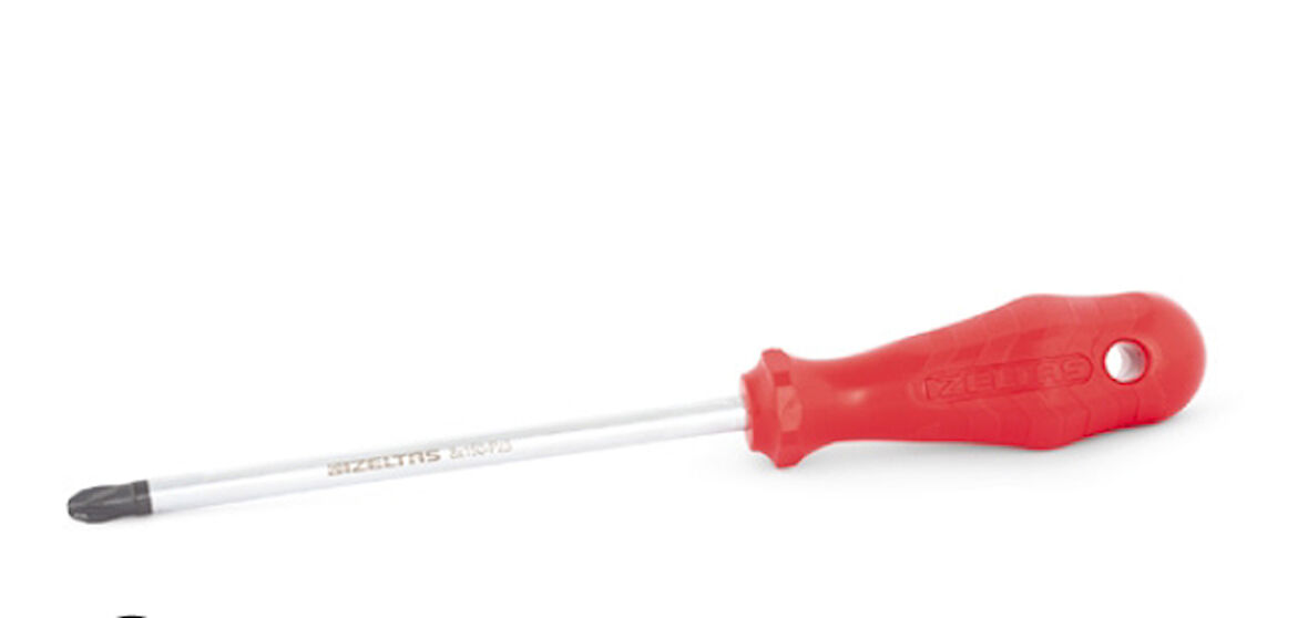 İzeltaş 4325 18 6100 6x100 Opak Seri Pozidriv Yıldız Uçlu Tornavida