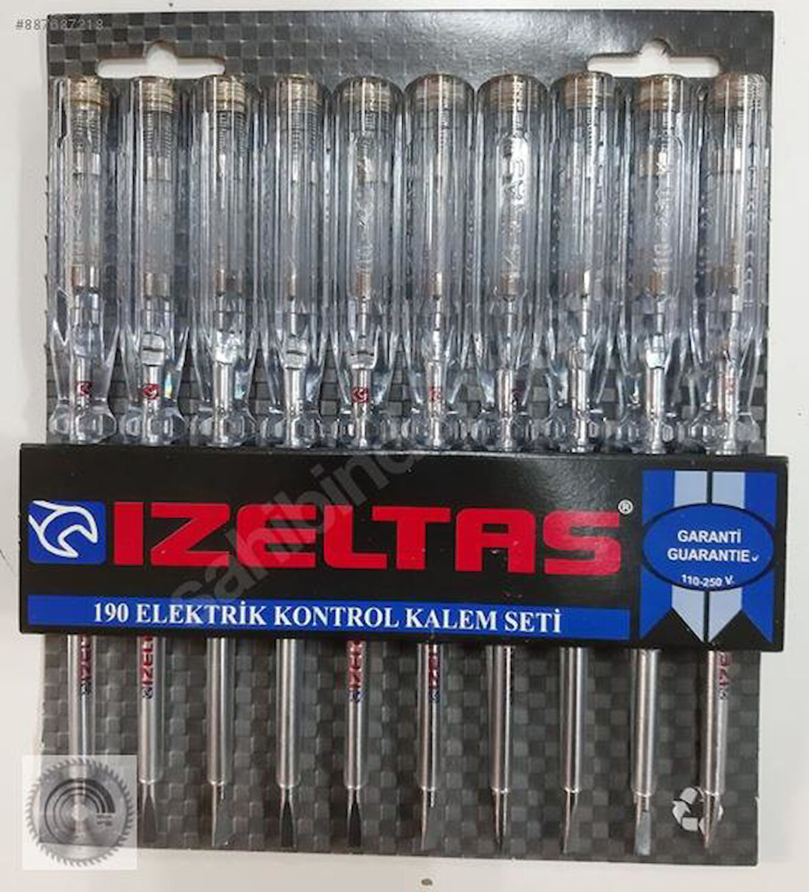 İZELTAŞ KONTROL KALEMİ 190 mm 10 LU 1 PAKET