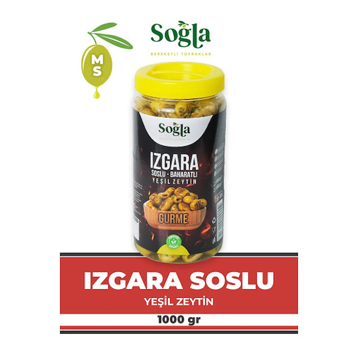 Izgara Yeşil Zeytin 1000g
