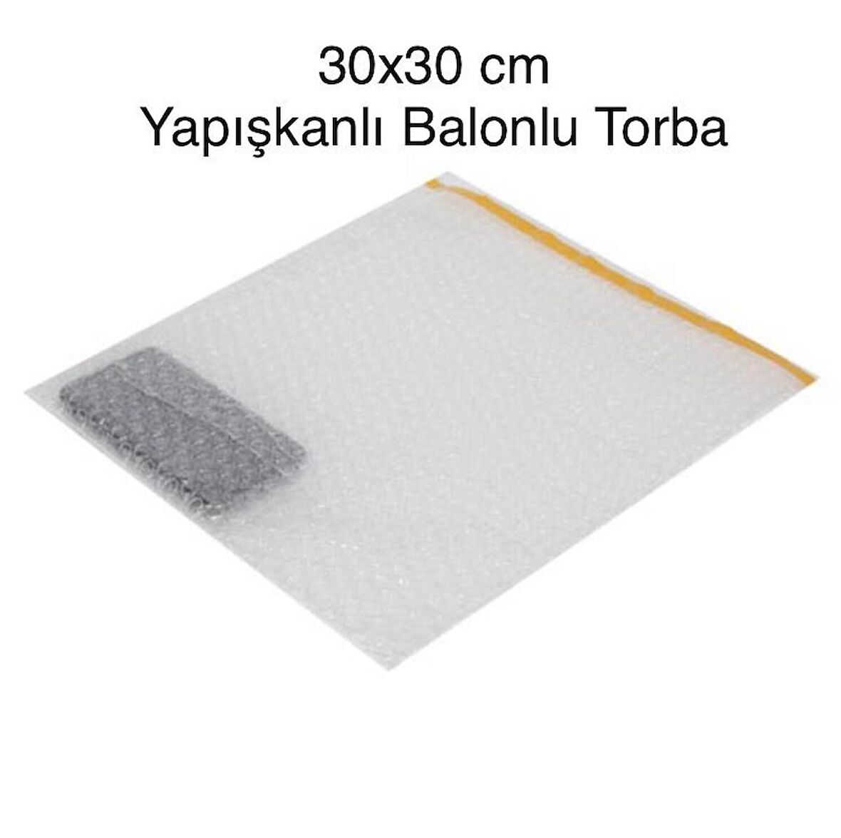 Yapışkanlı Balonlu Torba 30x30 cm (1 sipariş=100 adet)