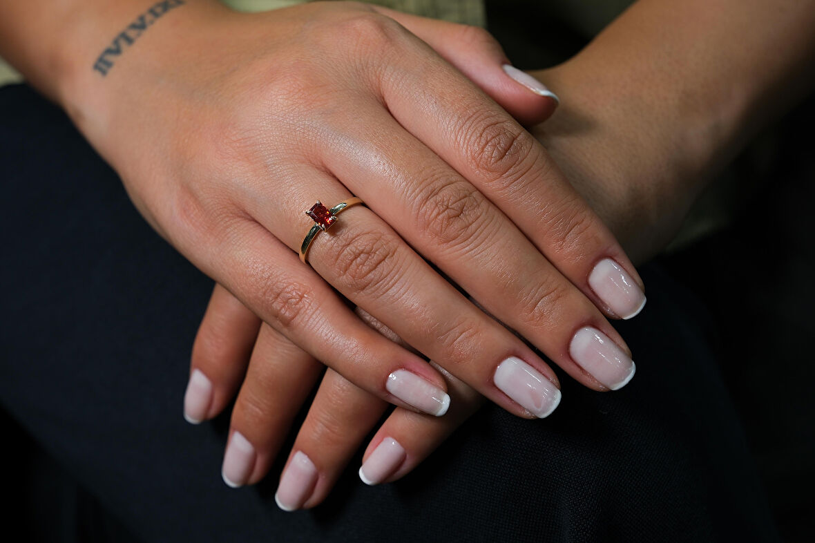 Red İce Crush Yüzük