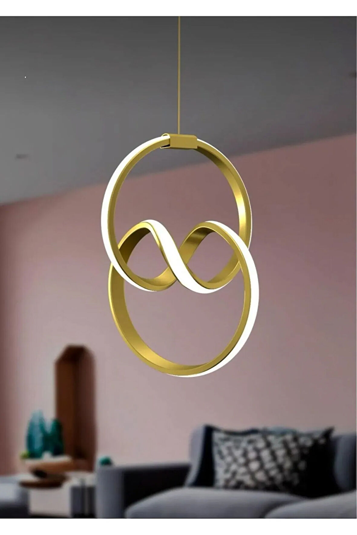 Modern Eskitme Sarkıt Led Avize Oturma Odası Çocuk Odası Koridor Beyaz Işık