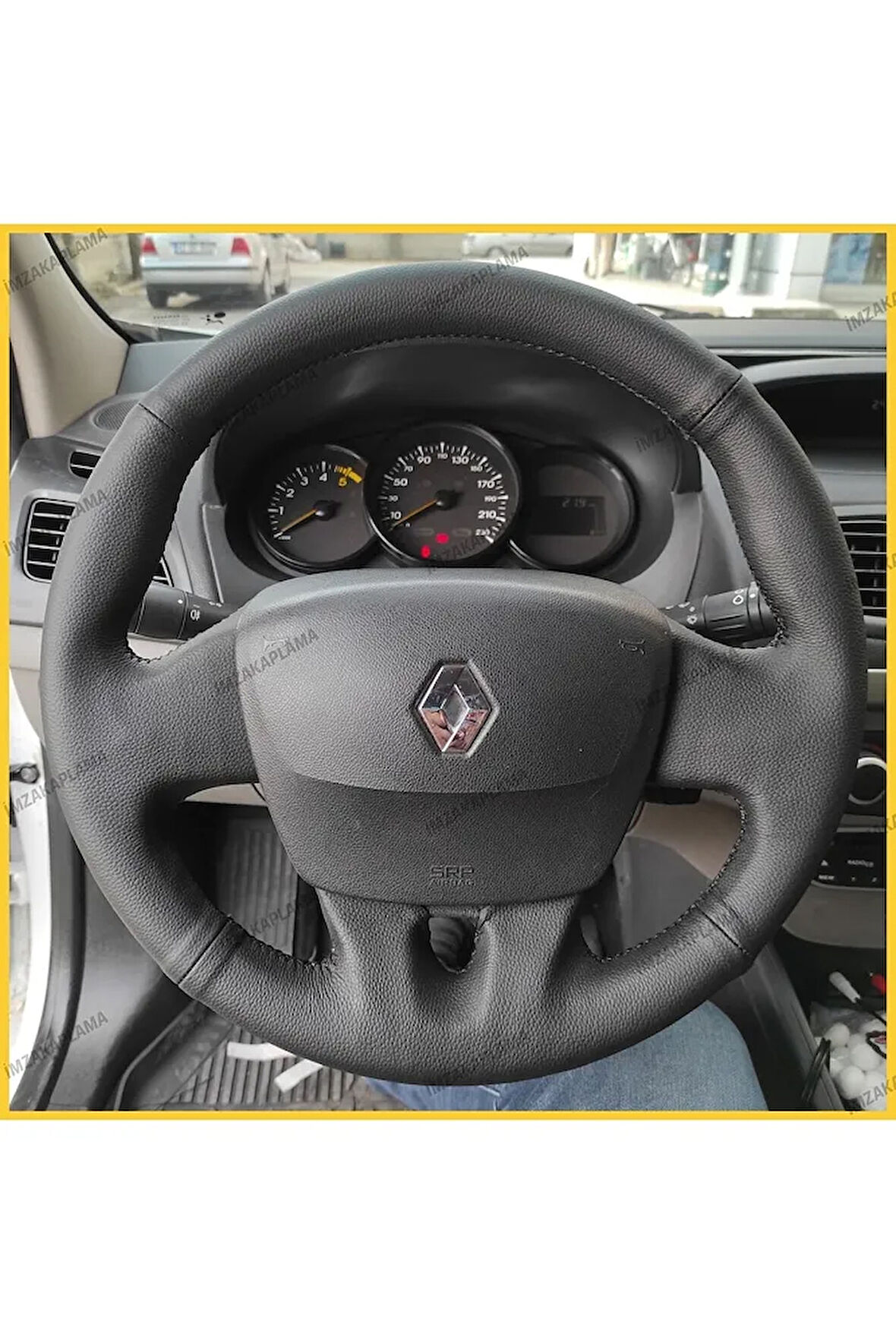Renault Fluence Araca Özel Direksiyon Kılıfı (düz Model)