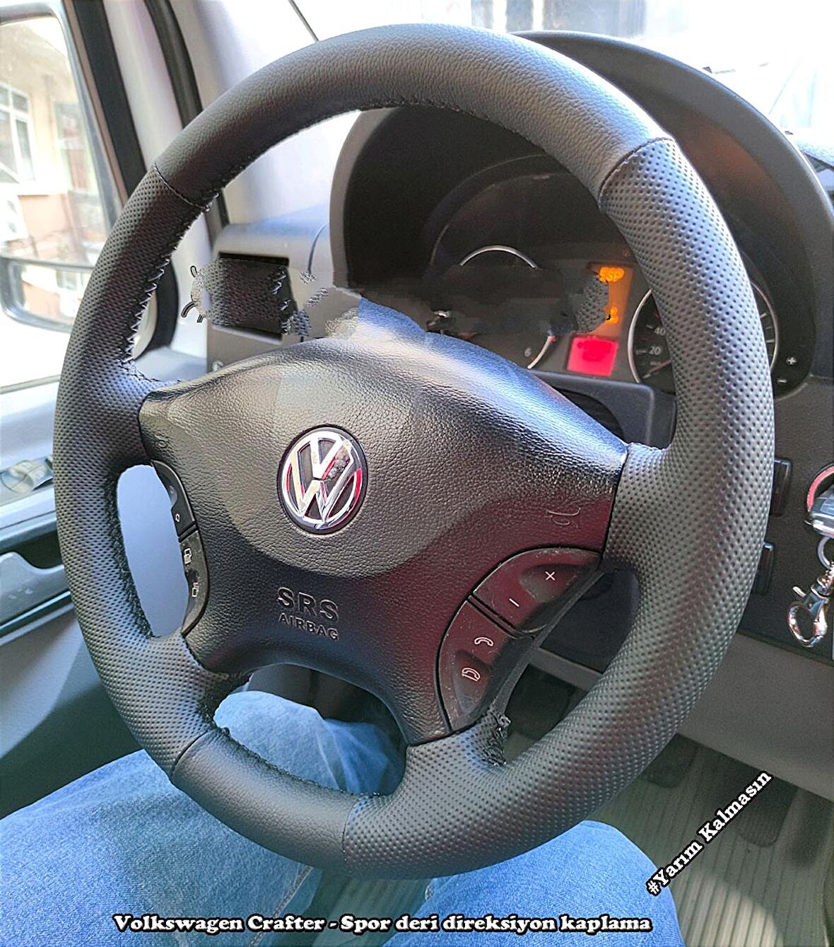Volkswagen Crafter Araca Özel Direksiyon Kılıfı 