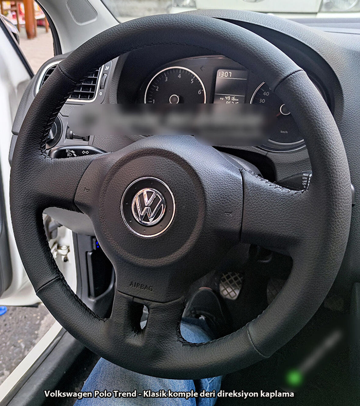 Volkswagen Polo Trend Araca Özel Direksiyon Kılıfı
