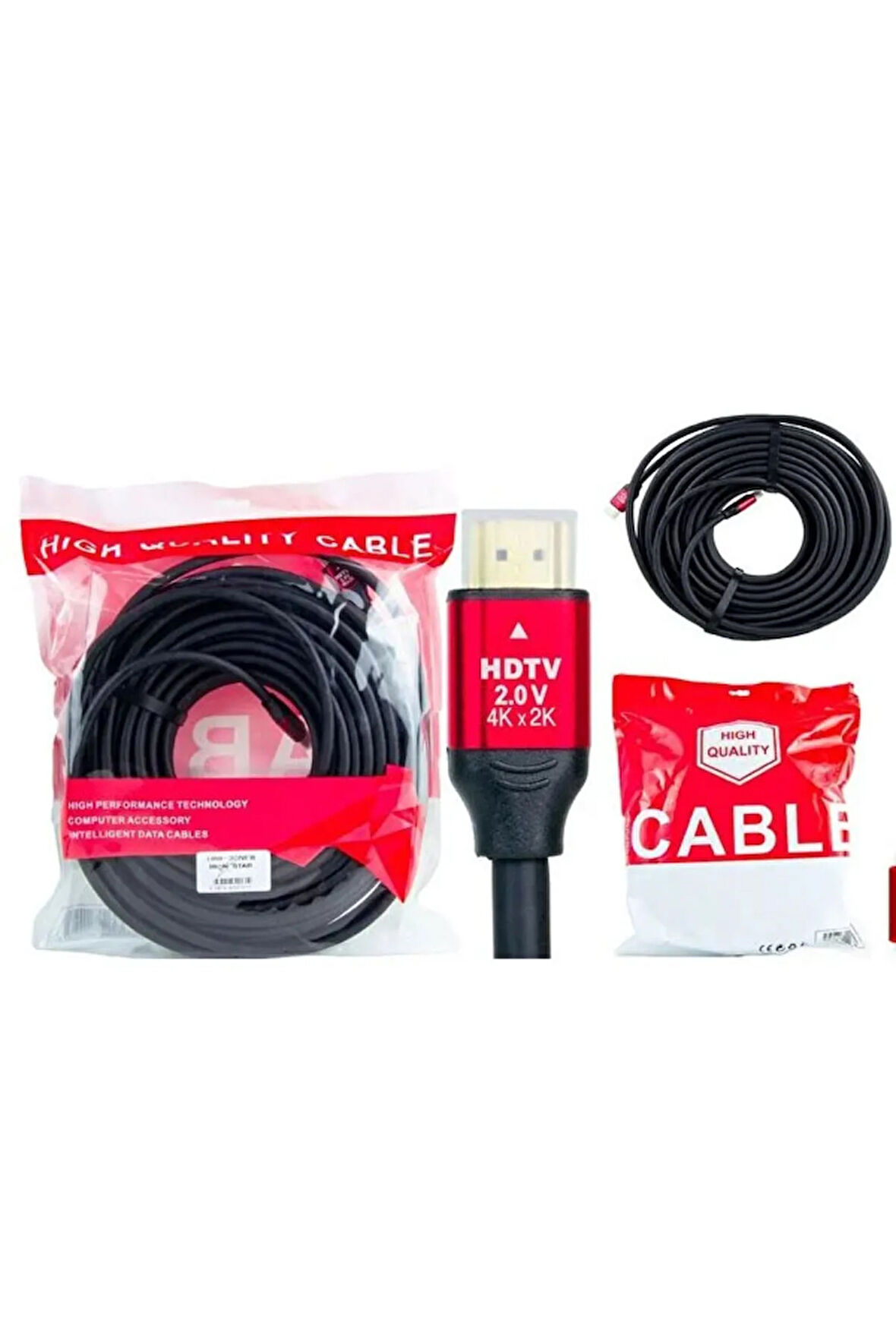 A Kalite 30 MT HDTV 2.0V4Kx2K HDMI Kablo Pc Laptop Tv Yazıcı