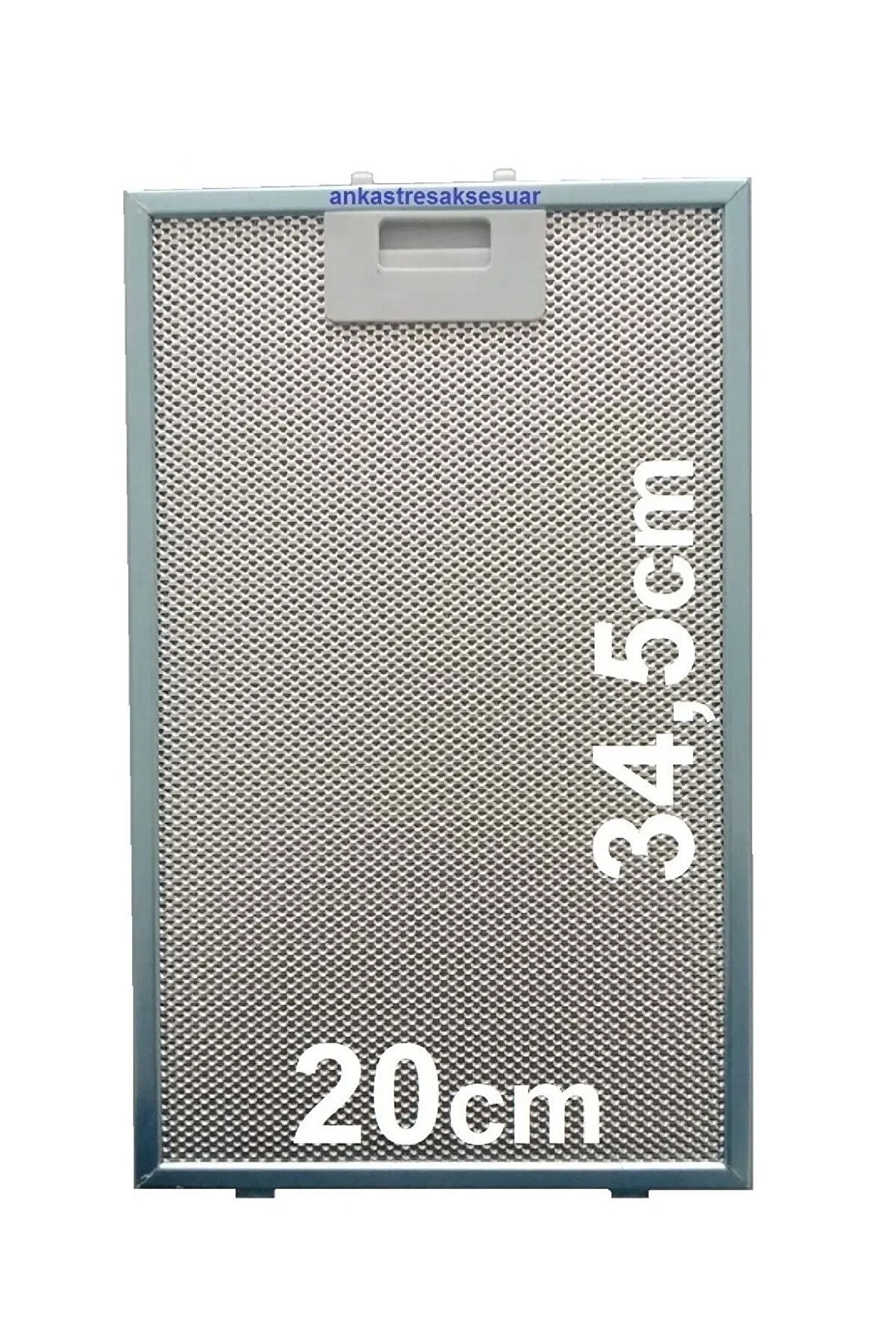 DWK065G66R/01 Davlumbaz Aspiratör Filtresi 20x34,5cm Alüminyum Yağ Süzgeç Tel Kaset Filtre