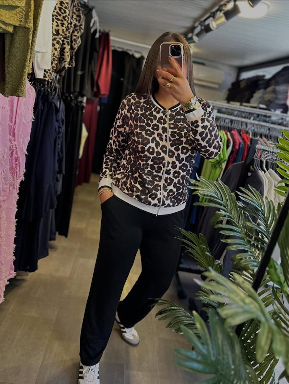 Modavera Kadın Uzun Kollu Lepoar Detay Modal Kumaş Ikili Takım