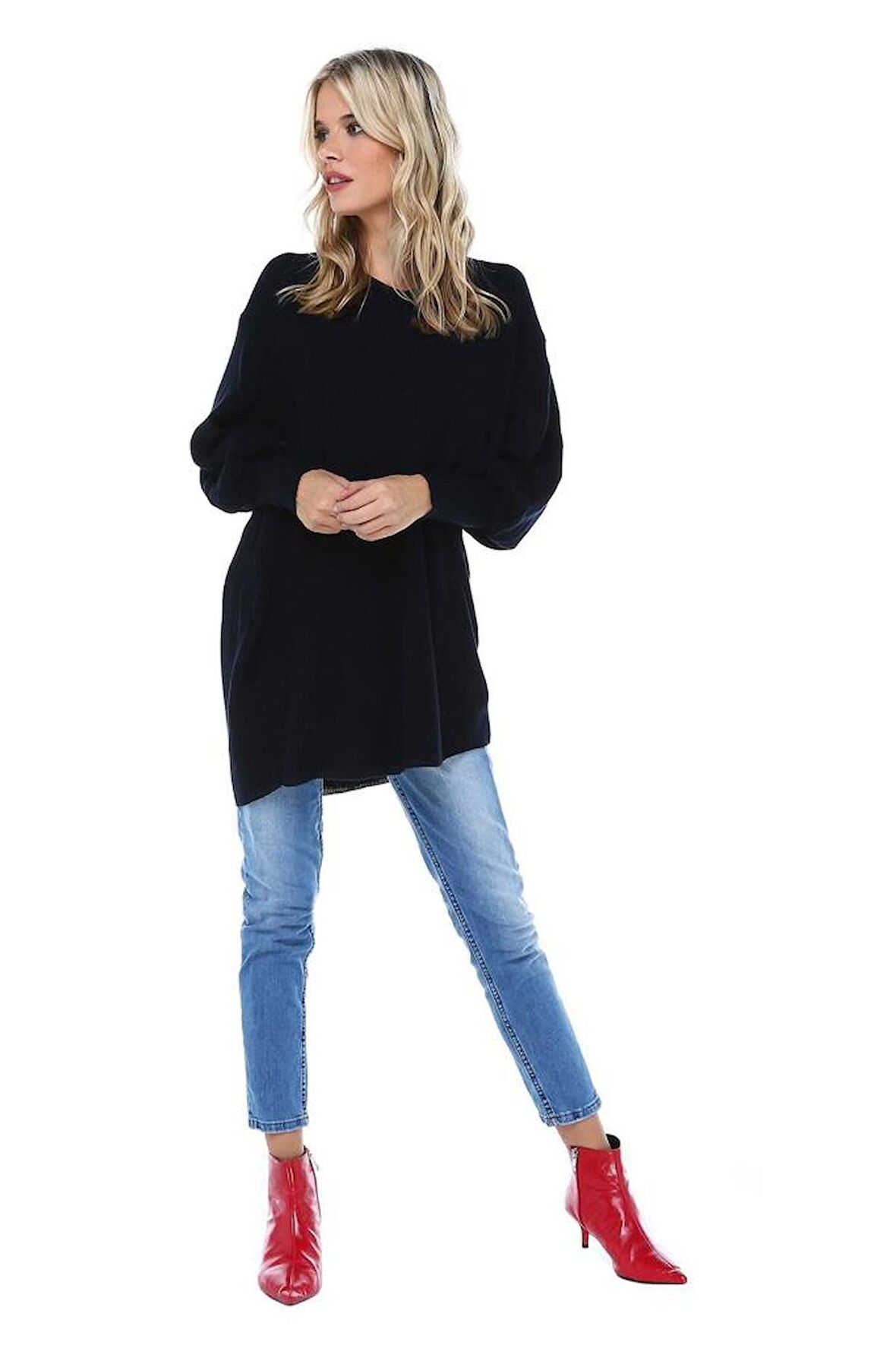 Mavi Denim Taşlanmış Yıpratmalı Kadın Pantolon