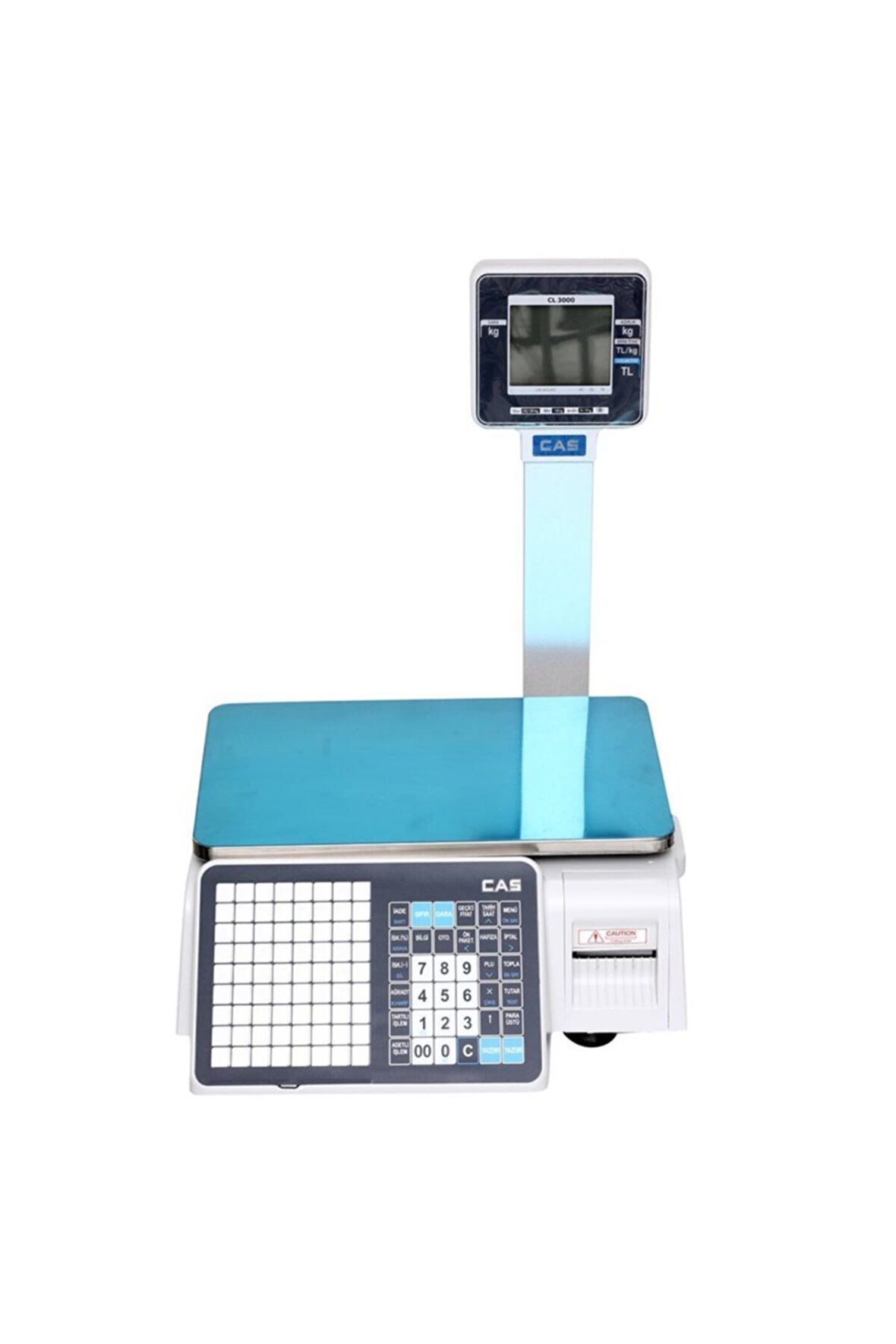 Cl-3000 Boyunlu Barkodlu Terazi 30 Kg